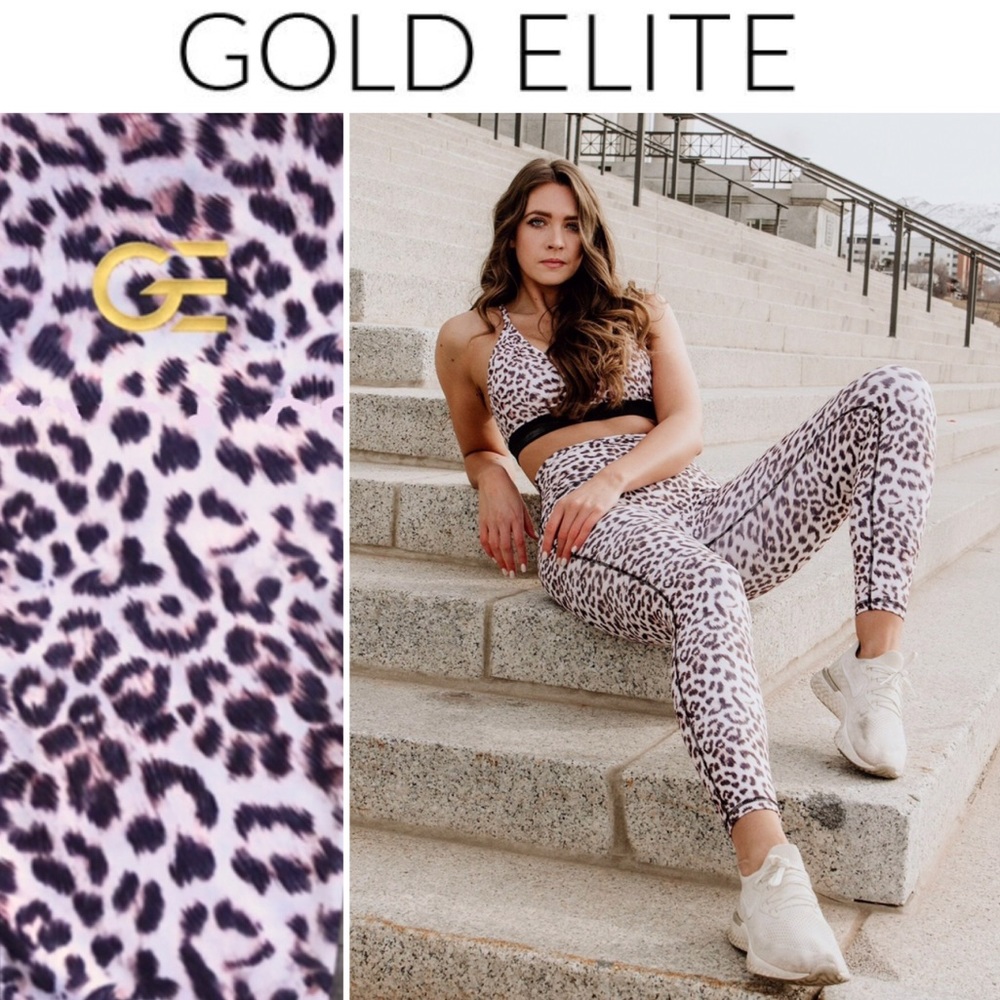 Gold Elite Special Edition Cheetah Leggings
